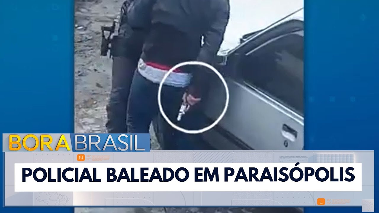 PM é baleado no pescoço durante abordagem em Paraisópolis | Bora Brasil