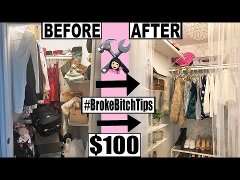 DIY CLOSET MAKEOVER! - UCrlcqlqYJV28LvH1iYgw4DA