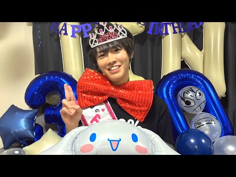 【緊急】事務所に帰ったら突然誕生日サプライズしてもらいました