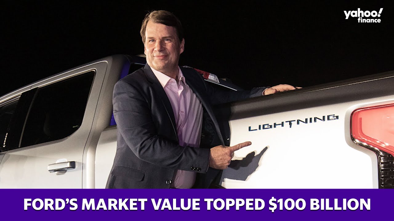 Ford Motor Company market value topped $100 billion