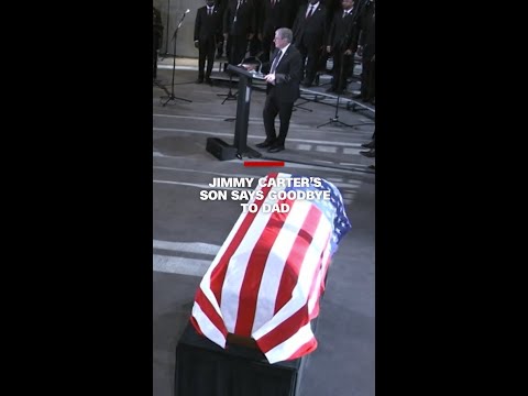 Jimmy Carter’s son says goodbye to dad