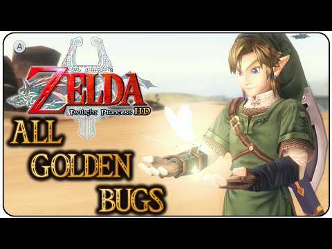 The Legend of Zelda Twilight Princess HD All Golden Bugs - UCF1EGrZiEfEP7bsa3AFJrJA