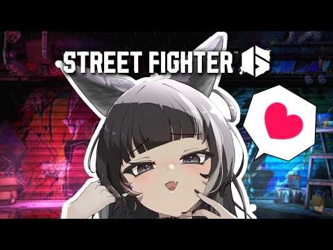 『スト6』雑談しながらアレックスのちマノン。〚個人Vtuber/縞牙イエナ〛※twitchと同時配信してます。