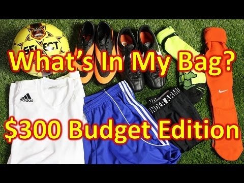 What's in My Soccer Bag - $300 Budget Edition - UCUU3lMXc6iDrQw4eZen8COQ