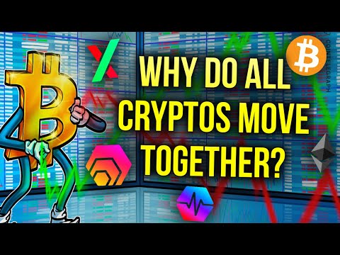Why Do All Crypto Prices Move UP & Down Together???