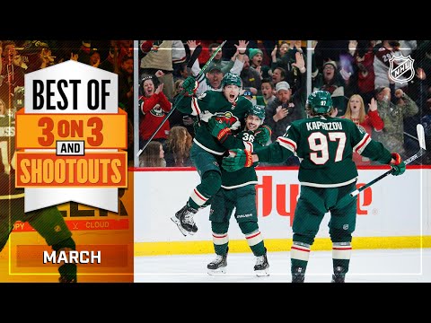 Best 3-on-3 Overtime and Shootout Moments from March | NHL