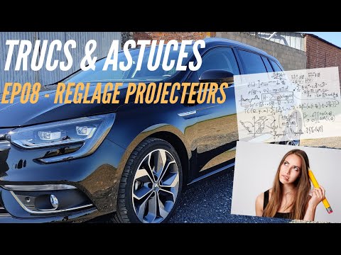 Hoe de hoogte van de koplampen van de Renault Megane aanpassen