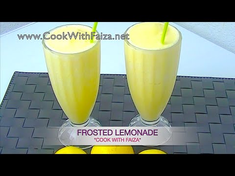 FROSTED LEMONADE - اردو - हिंदी -  *COOK WITH FAIZA* - UCR9WXUxcp0bR9OWi5ersIHw