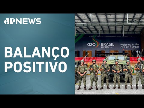 Operação de segurança para o G20 foi considerada bem sucedida