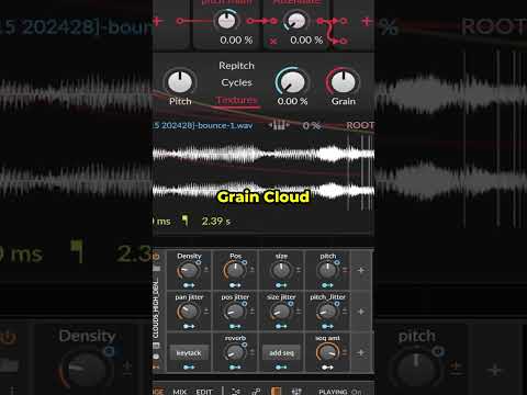 Crazy glitch FX and drum samplers in The Grid (by Iterate)