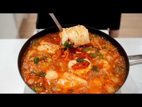 🔴" 깔끔한 맛이 일품! 호불호 없이 모두가 맛있다 하는 맛인 순두부찌개" 뚝딱 생방송