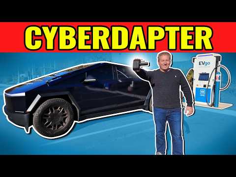 This New Adapter Allows Tesla Cybertruck To Charge On CCS1 DC Fast Charge Stations