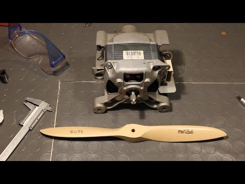 Building a Ducted Propeller with a Washing Machine Motor - UCDbWmfrwmzn1ZsGgrYRUxoA