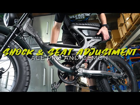 Ace Pro & Demon - Shock Suspension & Seat Adjustment