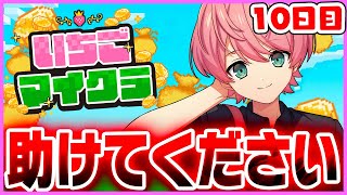 【 #いちごマイクラ 】なんでも屋、始めます。お金がなさすぎてやばい...【10日目】【STPR／KnightX】【てるとくん】