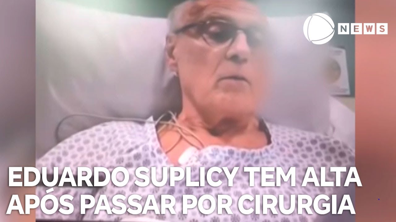 Eduardo Suplicy recebe alta após passar por cirurgia
