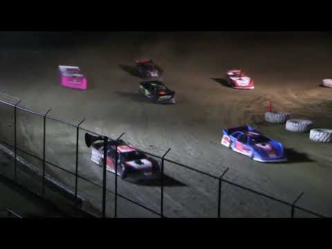 Muskingum County Speedway Super Late Model and 604 Crate Late Model Features 5-18-2024 - dirt track racing video image