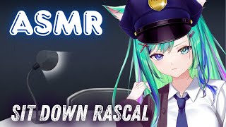 【ASMR  3DIO】You have the right to remain silent... 【Reina Ronronea | g