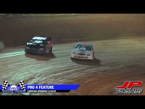 Pro 4 Feature - Carolina Speedway 6/16/23 - dirt track racing video image