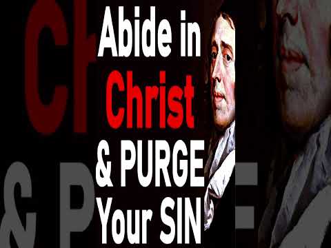 Abide in Christ and Purge Your Sin #shorts  - John Owen