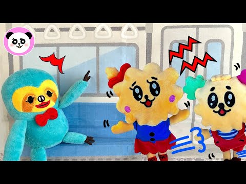はしりまわらないようにしようね | ふわみーちゃん ふわた | しつけ 子育て 動画 | Poco Channel