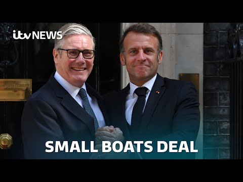 WATCH LIVE - Starmer and Macron to announce new small boats deal  | ITV News