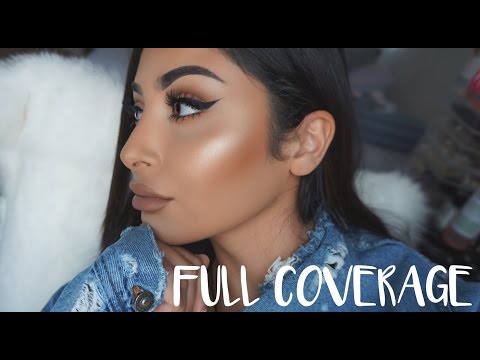 How to SLAY FULL COVERAGE Face Makeup I Nina Vee