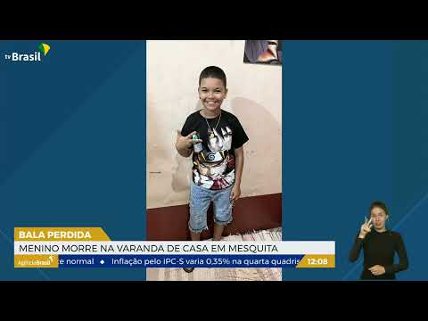 RJ | Menino morre após ser atingido por bala perdida na varanda de casa