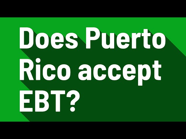 EBT Food Stamps in Puerto Rico