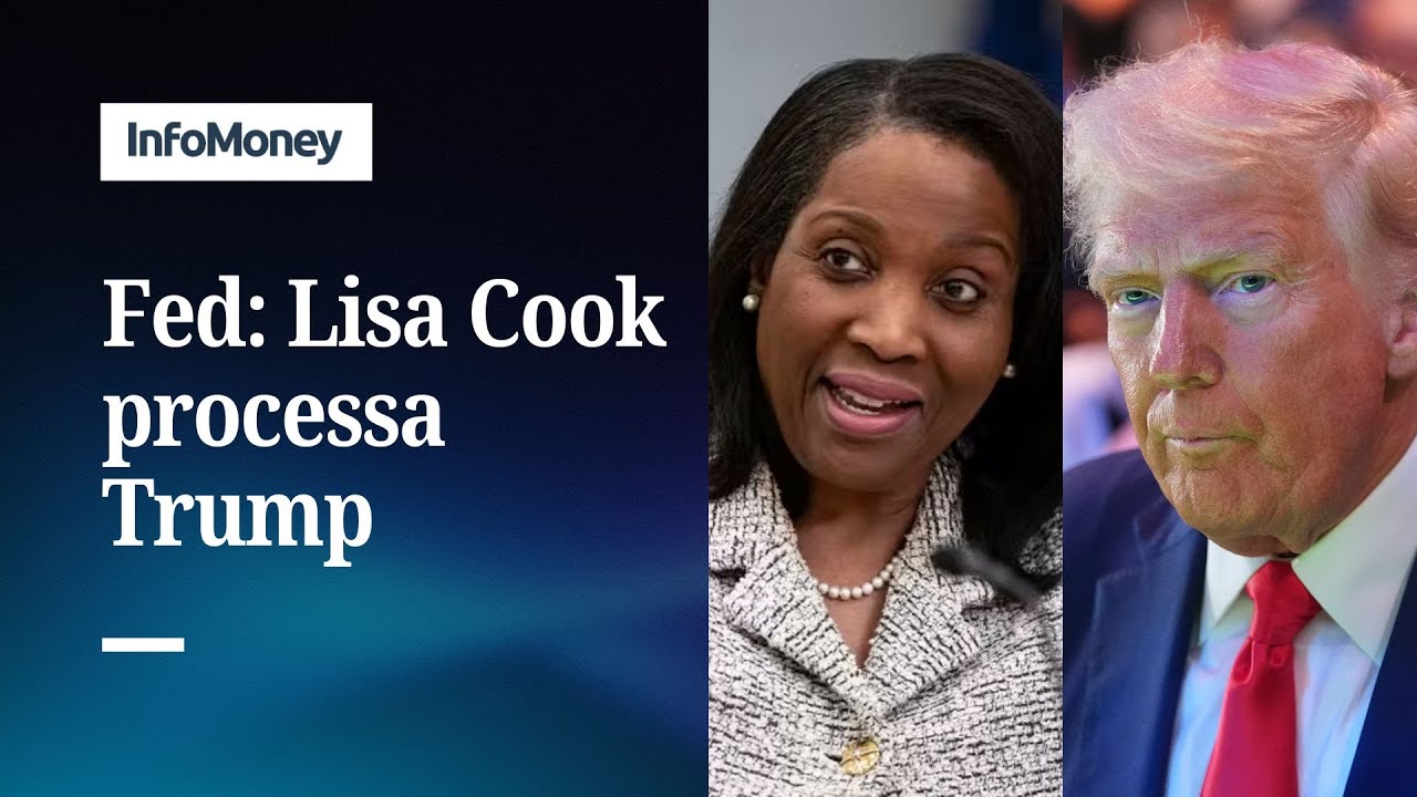 Diretora do Fed Lisa Cook processa Trump por tentativa de demissão | InfoMoney News