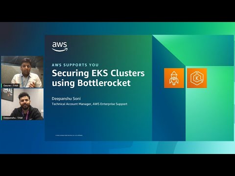 AWS Supports You | Securing EKS Clusters Using Bottlerocket