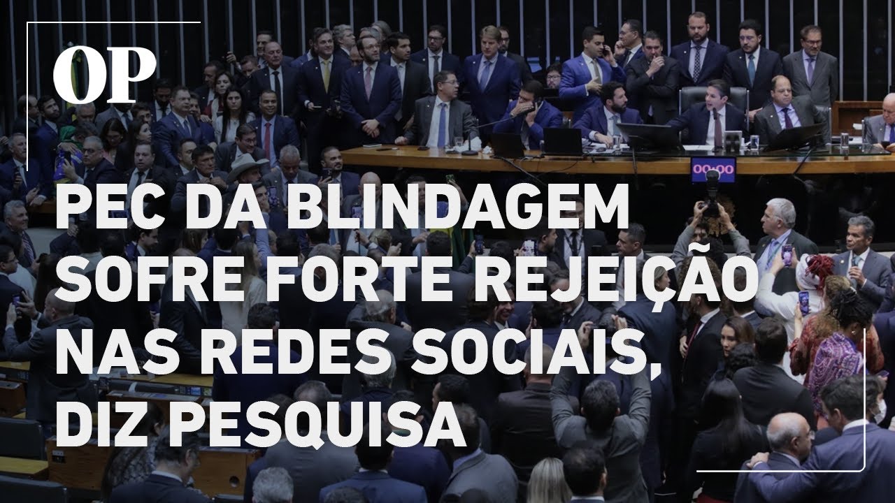 PEC da Blindagem é criticada e sofre forte rejeição nas redes sociais diz pesquisa