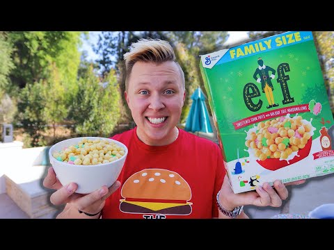 BUDDY THE ELF CEREAL!!!