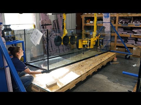 How Custom Aquariums Are Made - Factory Tour I recently announced that I'm working with Custom Aquariums on a 300 gallon display tank. In this vi