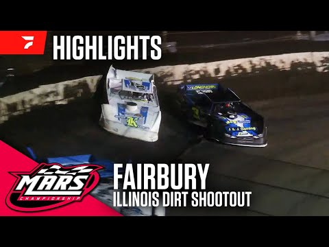 Illinois Dirt Shootout | MARS Late Models at Fairbury Speedway 8/30/25 | Highlights - dirt track racing video image