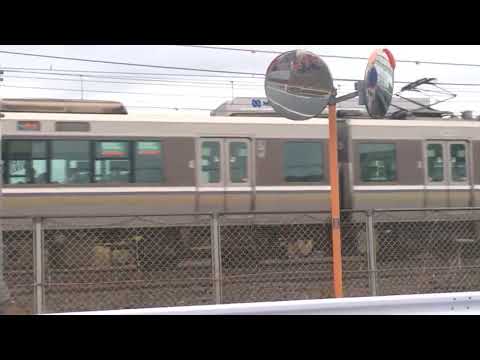 新快速と快速離合