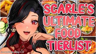 I TIERLIST EVERY SINGLE FOOD ITEM EVER! (that i have tried)