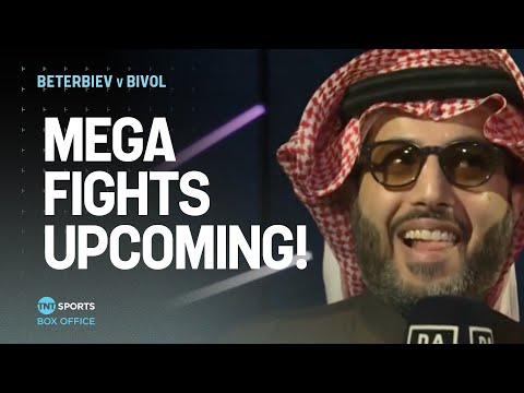 Turki Al-Sheikh discusses super fights between Canelo & Crawford plus Garcia vs Haney 😮‍💨🍿