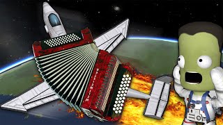 САМОЛЕТ - ГАРМОШКА | Kerbal Space Program (KSP)