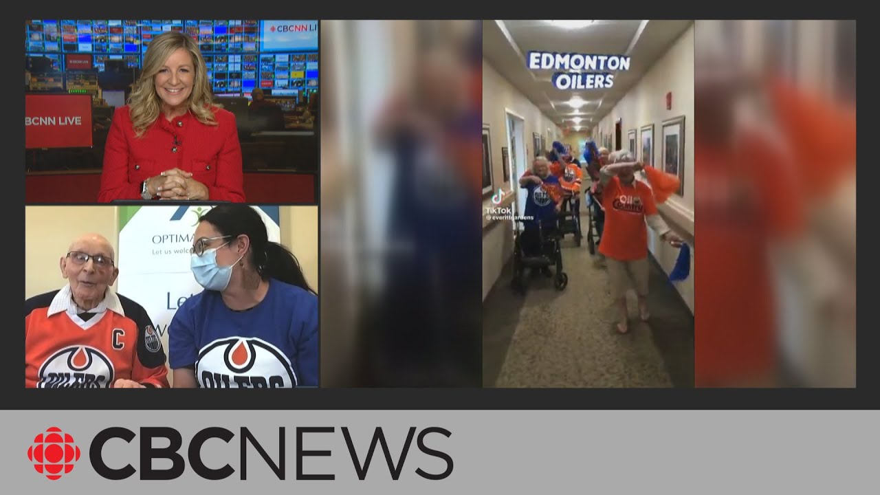 Edmonton seniors cheer on Oilers in viral TikTok