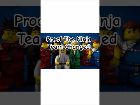 Proof The Ninja Team Changed