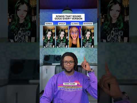 Songs That Sound Good Every Version: Penelope scott "Dead girls" #shorts #trend