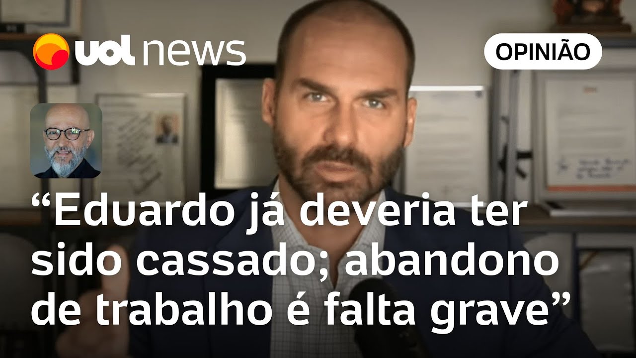 Eduardo já teria sido dispensado por justa causa até se trabalhasse num botequim | Josias de Souza