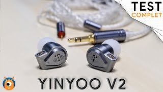 Vido-Test : Test Yinyoo V2 : Neutre et bien mieux que les Tin Audio T2 - MissAudio