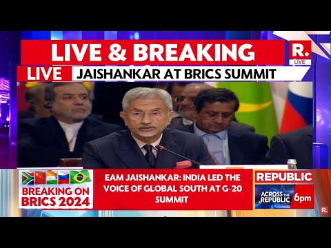 EAM S Jaishankar's Address At BRICS Summit 2024
