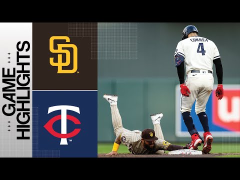 Padres vs. Twins Game Highlights (5/10/23) | MLB Highlights video clip