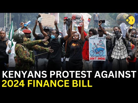 KENYA LIVE: Young Kenyans rally in protest as lawmakers meet to vote on 2024 finance bill |WION LIVE