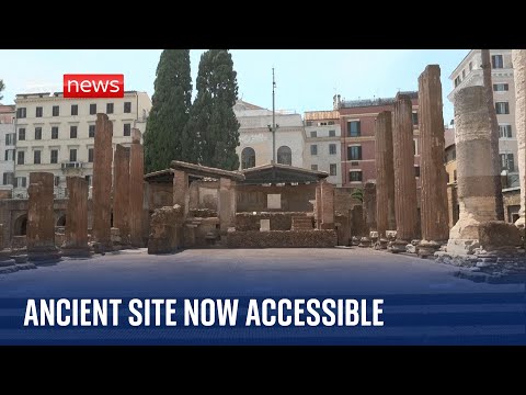 Site of Julius Caesar's assassination is accessible for first time in over 2000 years