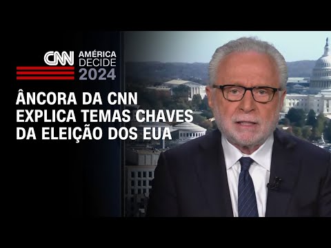 ​Âncora da CNN explica temas chaves da eleição dos EUA | AMÉRICA DECIDE