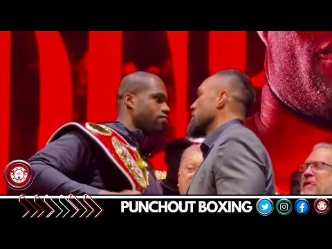 DUBOIS VS PARKER FACE OFF #duboisparker #riyadhseason #beterbievbivol2